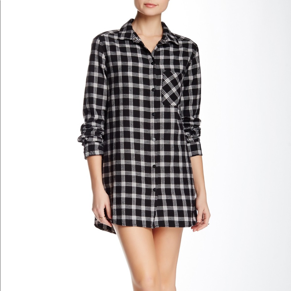 Sanctuary Flannel tunic size M